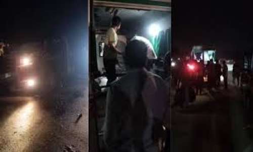 लखनऊ में दर्दनाक हादसा: पेड़ों पर टैंकर ने डाला पानी... फिर वहीं खड़ा कर ड्राइवर चला गया, उसी से बस की भीषण टक्कर, अबतक 5 की मौत, 19 घायल